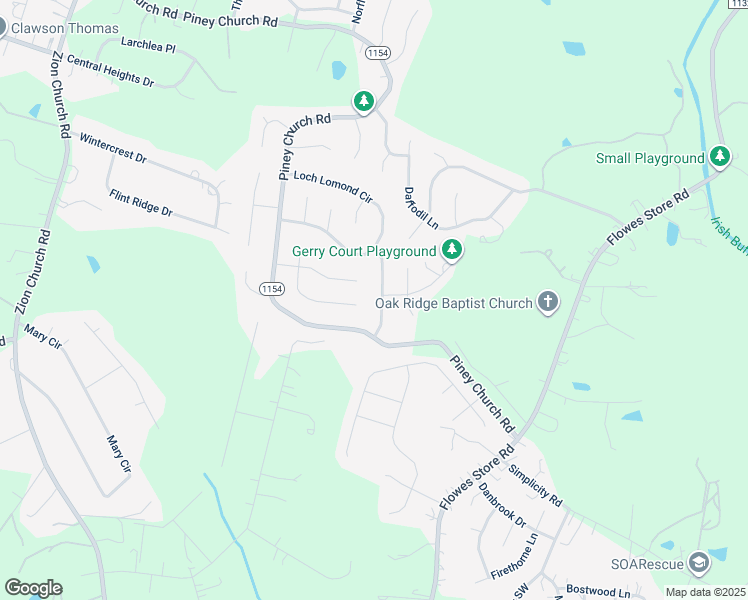 map of restaurants, bars, coffee shops, grocery stores, and more near 4808 Adamshire Ave in Concord