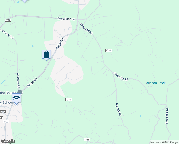 map of restaurants, bars, coffee shops, grocery stores, and more near 195 Quail Lane in Hendersonville
