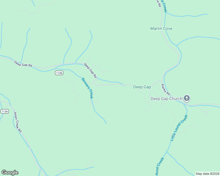 map of restaurants, bars, coffee shops, grocery stores, and more near 2260 Deep Gap Road in Bryson City