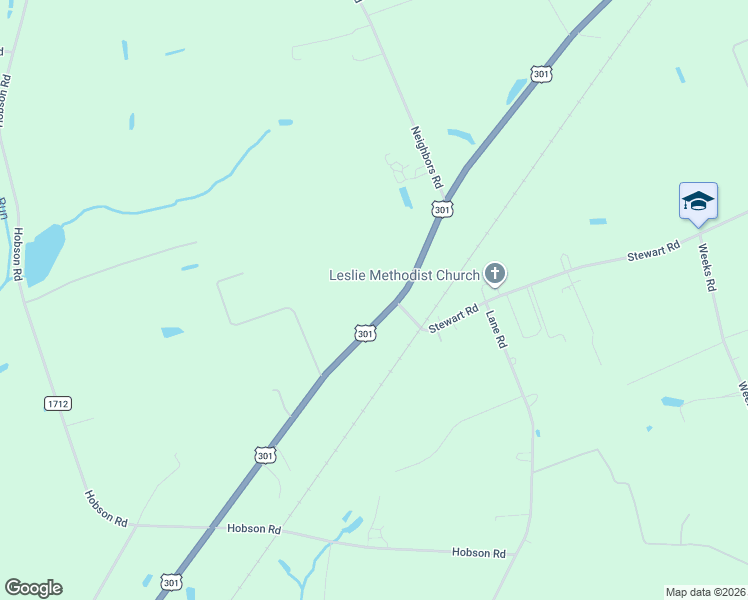 map of restaurants, bars, coffee shops, grocery stores, and more near 3375 U.S. 301 in Dunn