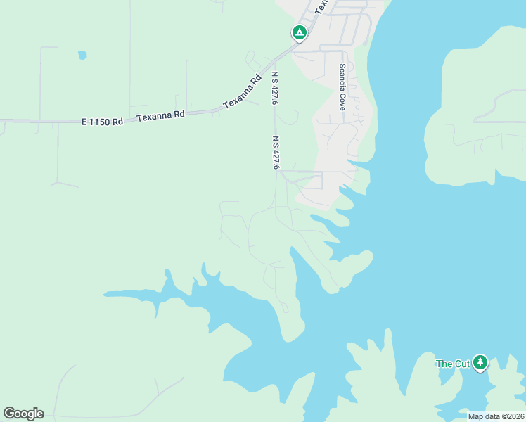 map of restaurants, bars, coffee shops, grocery stores, and more near Unnamed Road in Porum