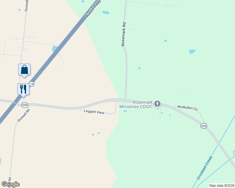 map of restaurants, bars, coffee shops, grocery stores, and more near 8644 Millington Arlington Road in Millington