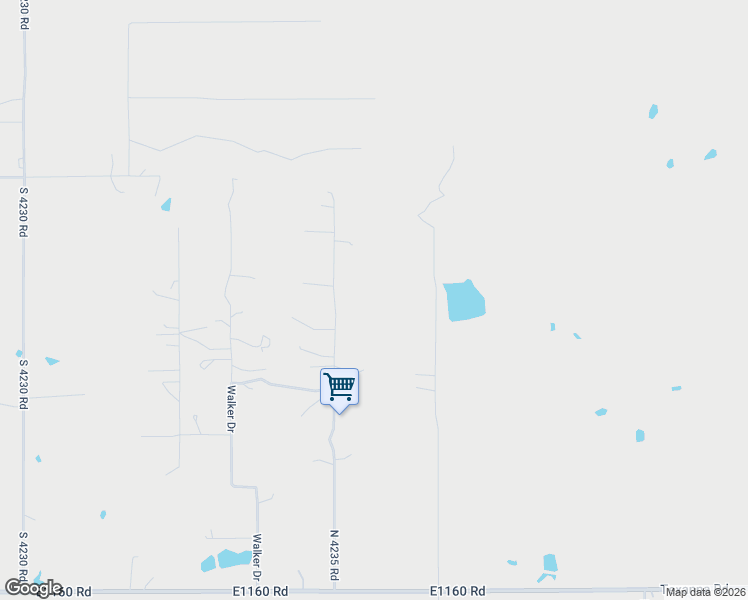 map of restaurants, bars, coffee shops, grocery stores, and more near 115175 South 4237 Road in Eufaula