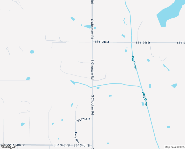map of restaurants, bars, coffee shops, grocery stores, and more near 12501 South Choctaw Road in Oklahoma City