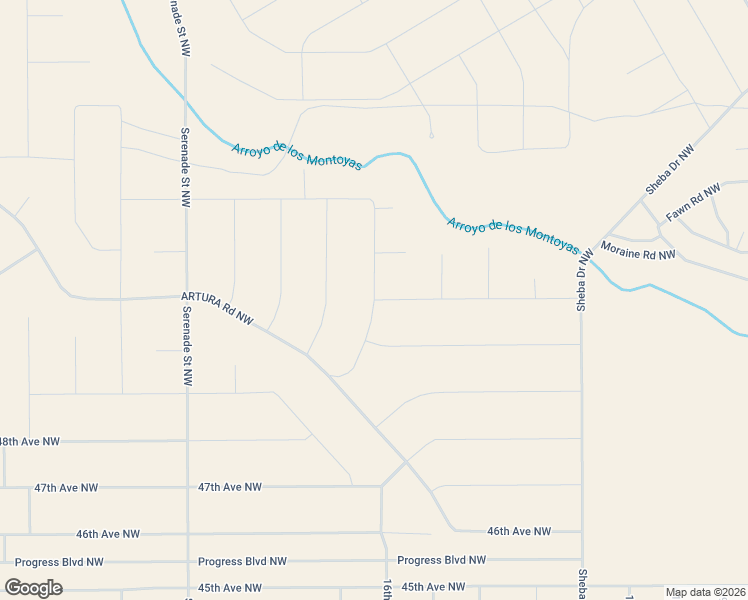 map of restaurants, bars, coffee shops, grocery stores, and more near Cello Road Northwest in Rio Rancho