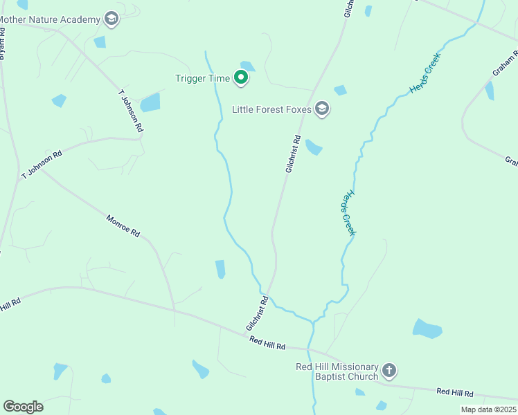map of restaurants, bars, coffee shops, grocery stores, and more near 574 Gilchrist Road in Carthage