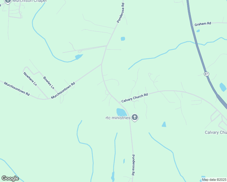 map of restaurants, bars, coffee shops, grocery stores, and more near 4552 Ponderosa Road in Sanford