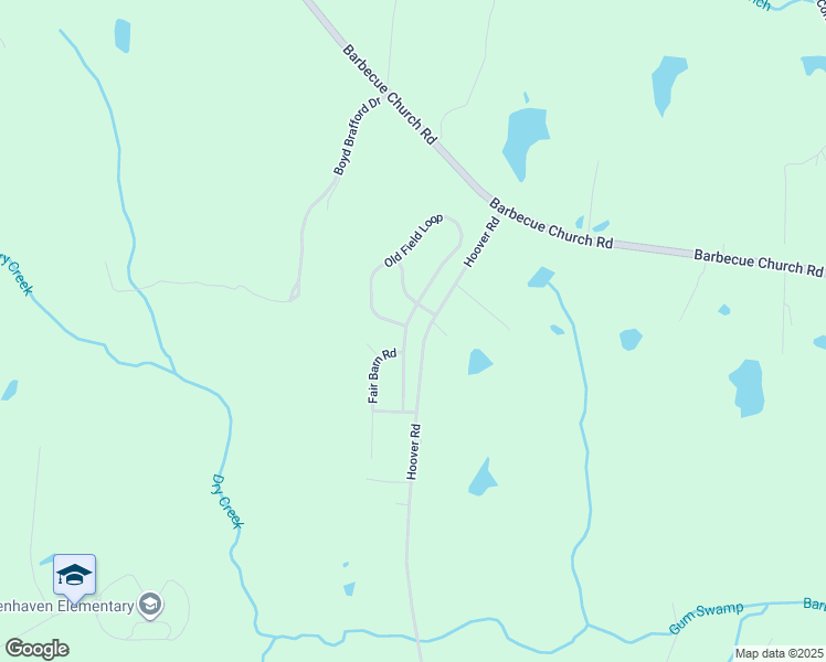 map of restaurants, bars, coffee shops, grocery stores, and more near 55 Old Corral Avenue in Sanford