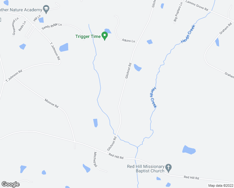 map of restaurants, bars, coffee shops, grocery stores, and more near 574 Gilchrist Road in Carthage