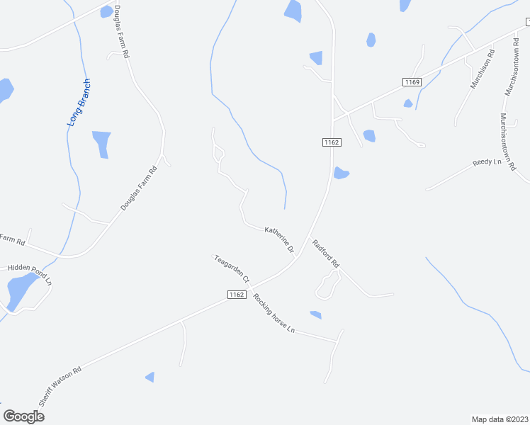 map of restaurants, bars, coffee shops, grocery stores, and more near 202 Katherine Drive in Sanford