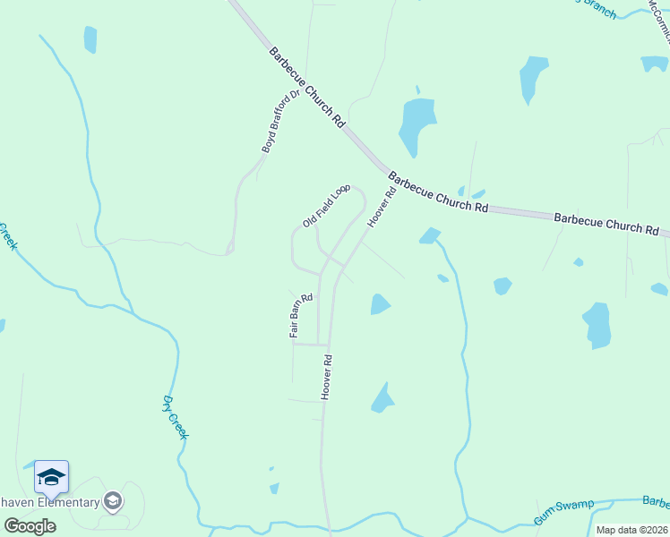 map of restaurants, bars, coffee shops, grocery stores, and more near 21 Old Corral Avenue in Sanford