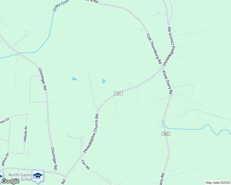 map of restaurants, bars, coffee shops, grocery stores, and more near 1437 Philadelphia Church Road in Dallas