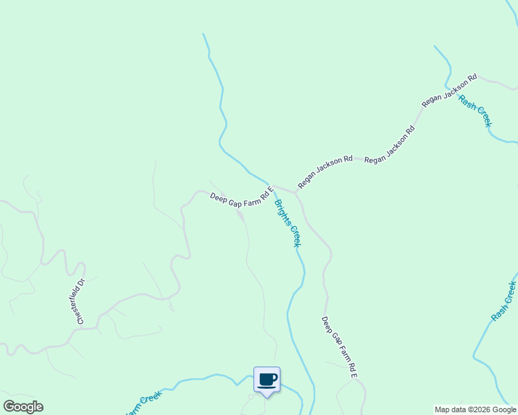 map of restaurants, bars, coffee shops, grocery stores, and more near 1361 Deep Gap Farm Road East in Mill Spring