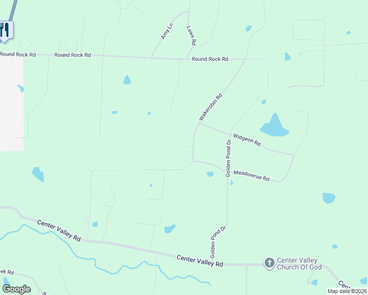 map of restaurants, bars, coffee shops, grocery stores, and more near 511 Wakerobin Road in Russellville
