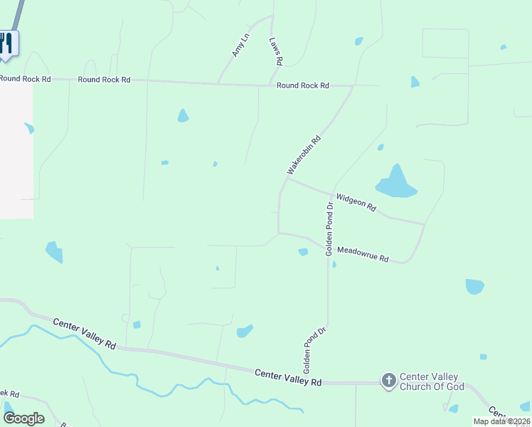 map of restaurants, bars, coffee shops, grocery stores, and more near 511 Wakerobin Road in Russellville