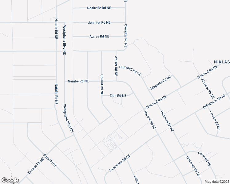 map of restaurants, bars, coffee shops, grocery stores, and more near 4801 Zion Road Northeast in Rio Rancho