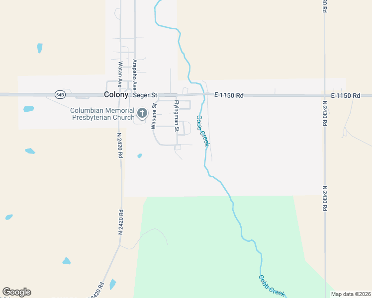 map of restaurants, bars, coffee shops, grocery stores, and more near in Colony