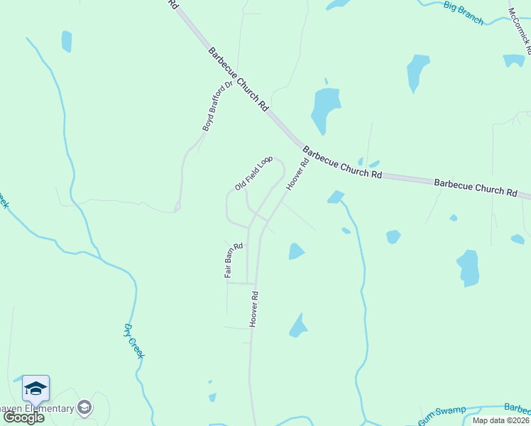 map of restaurants, bars, coffee shops, grocery stores, and more near 21 Old Corral Avenue in Sanford