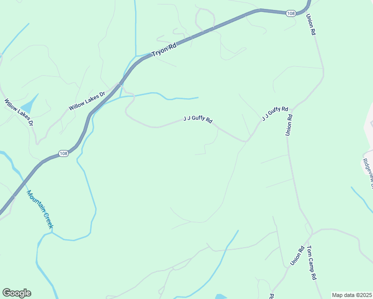 map of restaurants, bars, coffee shops, grocery stores, and more near 500 J J Guffy Road in Rutherfordton