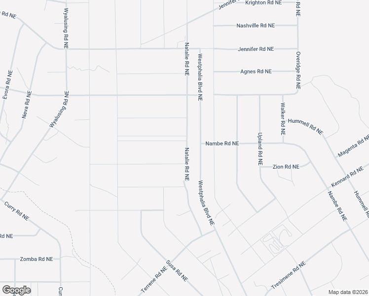 map of restaurants, bars, coffee shops, grocery stores, and more near Muscatel Road Northeast in Rio Rancho
