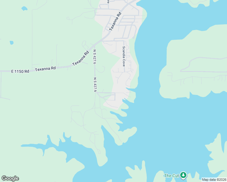 map of restaurants, bars, coffee shops, grocery stores, and more near North South 427.6 in Porum