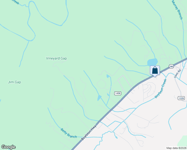 map of restaurants, bars, coffee shops, grocery stores, and more near 100 Goldmine Road in Mills River
