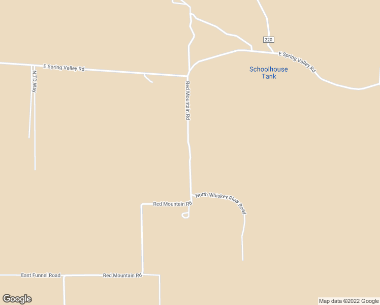 map of restaurants, bars, coffee shops, grocery stores, and more near 5521 Red Mountain Road in Williams