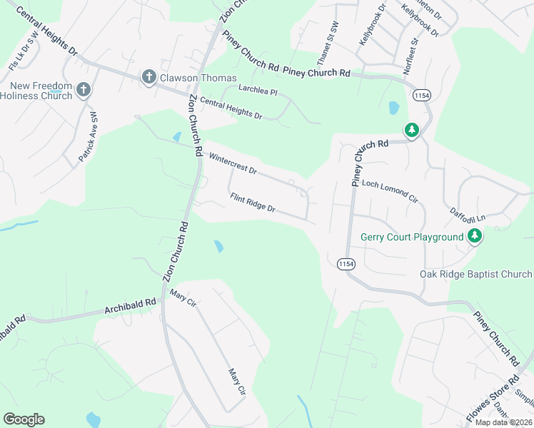 map of restaurants, bars, coffee shops, grocery stores, and more near 184 Flint Ridge Drive in Concord