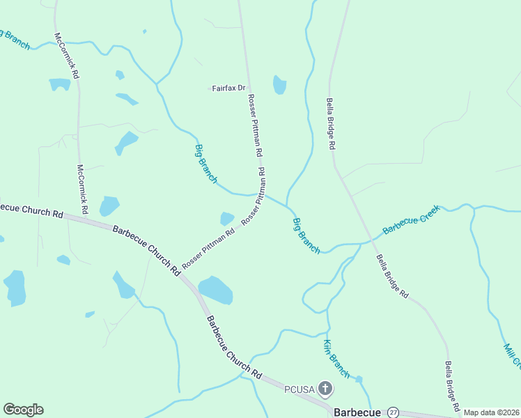 map of restaurants, bars, coffee shops, grocery stores, and more near 6687 Rosser Pittman Road in Sanford