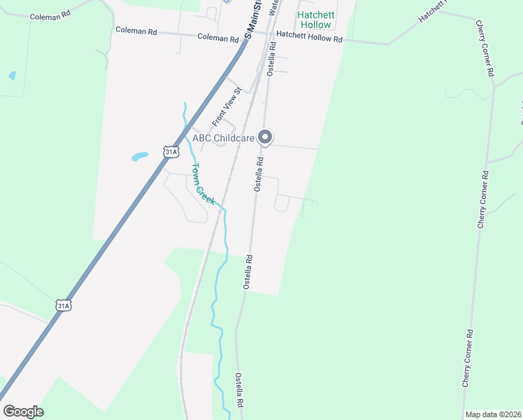 map of restaurants, bars, coffee shops, grocery stores, and more near 317 Ostella Road in Cornersville