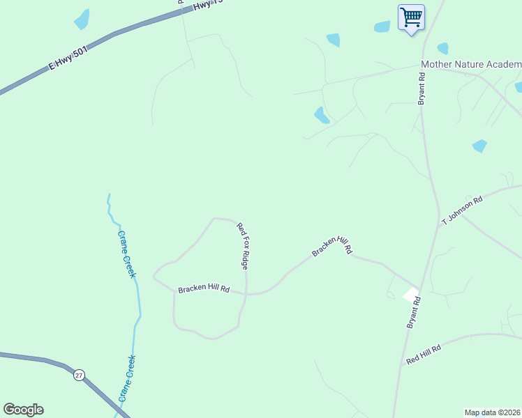 map of restaurants, bars, coffee shops, grocery stores, and more near 230 Red Fox Ridge in Cameron