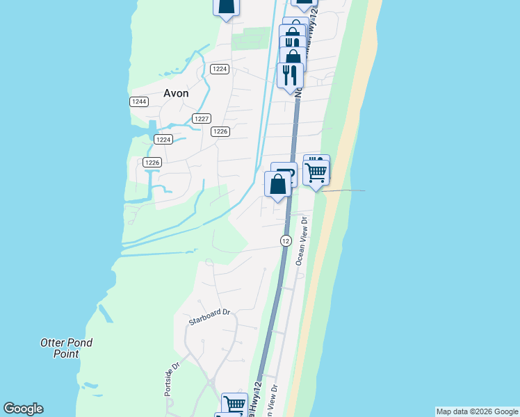 map of restaurants, bars, coffee shops, grocery stores, and more near 40170-40176 Westerly Lane in Avon