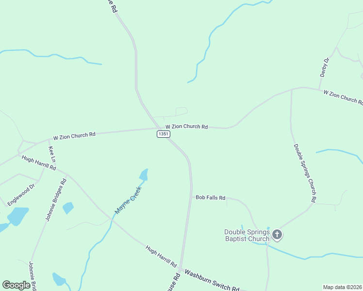 map of restaurants, bars, coffee shops, grocery stores, and more near 1324 New House Road in Shelby