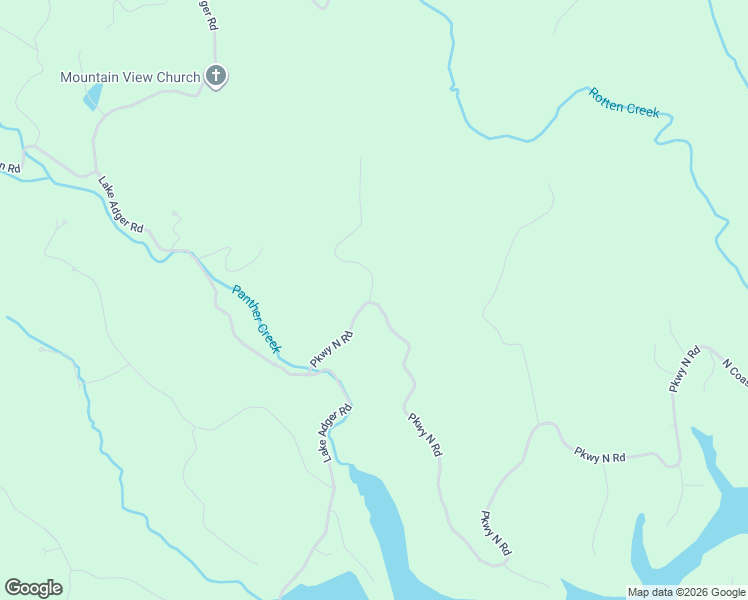 map of restaurants, bars, coffee shops, grocery stores, and more near 101 North Boundry Road in Mill Spring