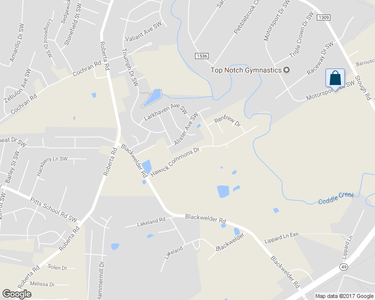 map of restaurants, bars, coffee shops, grocery stores, and more near 3169 Hawick Commons Drive in Concord