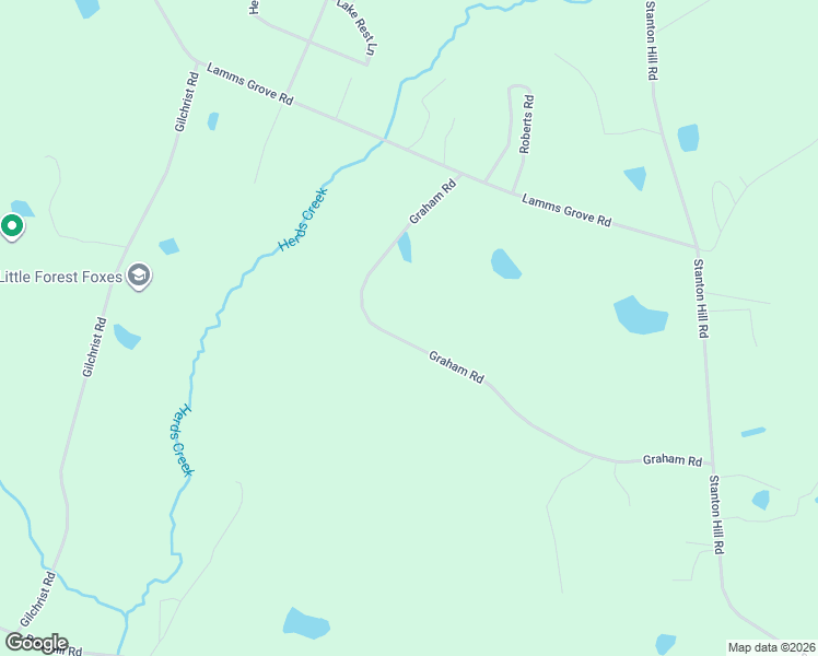 map of restaurants, bars, coffee shops, grocery stores, and more near 429 Graham Road in Cameron