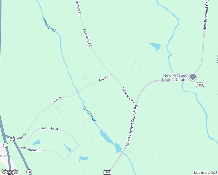 map of restaurants, bars, coffee shops, grocery stores, and more near 1111 East Sanders Road in Shelby