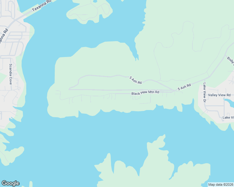 map of restaurants, bars, coffee shops, grocery stores, and more near Black Haw Mountain Road in McIntosh County
