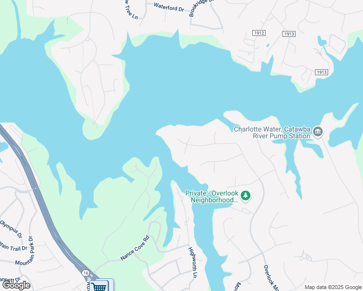 map of restaurants, bars, coffee shops, grocery stores, and more near 4391 Island Cove Ln in Charlotte