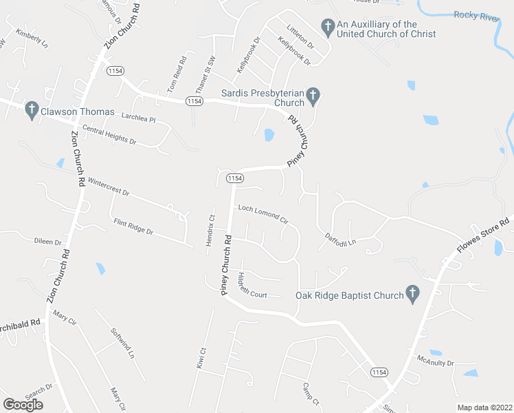 map of restaurants, bars, coffee shops, grocery stores, and more near 639 Loch Lomond Circle in Concord