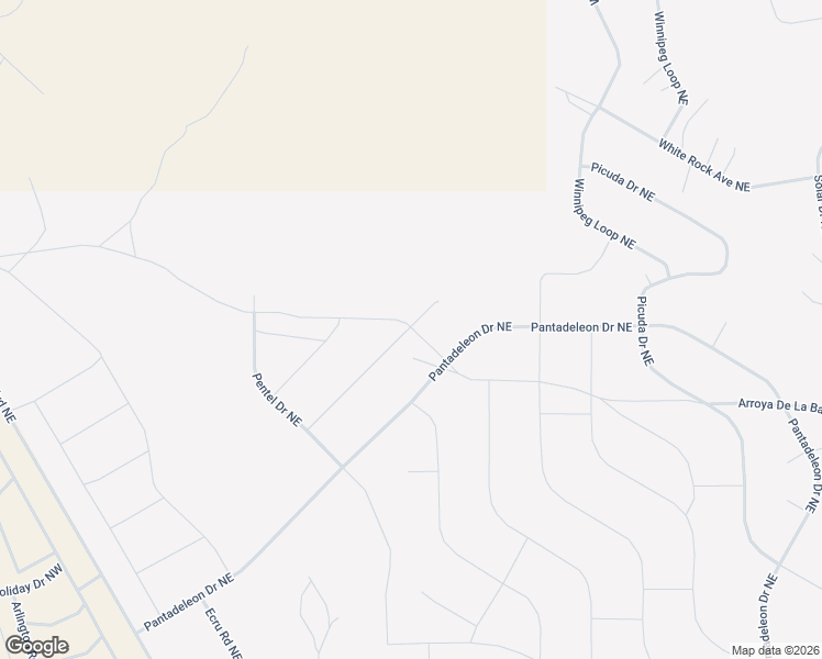 map of restaurants, bars, coffee shops, grocery stores, and more near Comstock Road Northeast in Rio Rancho