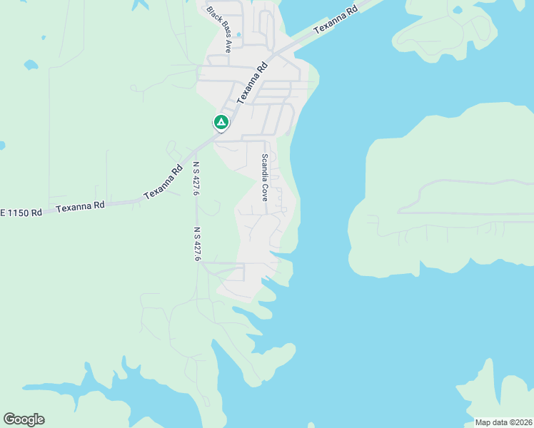 map of restaurants, bars, coffee shops, grocery stores, and more near Scandia Cove in Porum