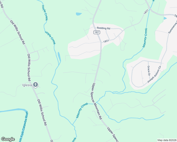 map of restaurants, bars, coffee shops, grocery stores, and more near 143 Rainbow Drive in Stanley