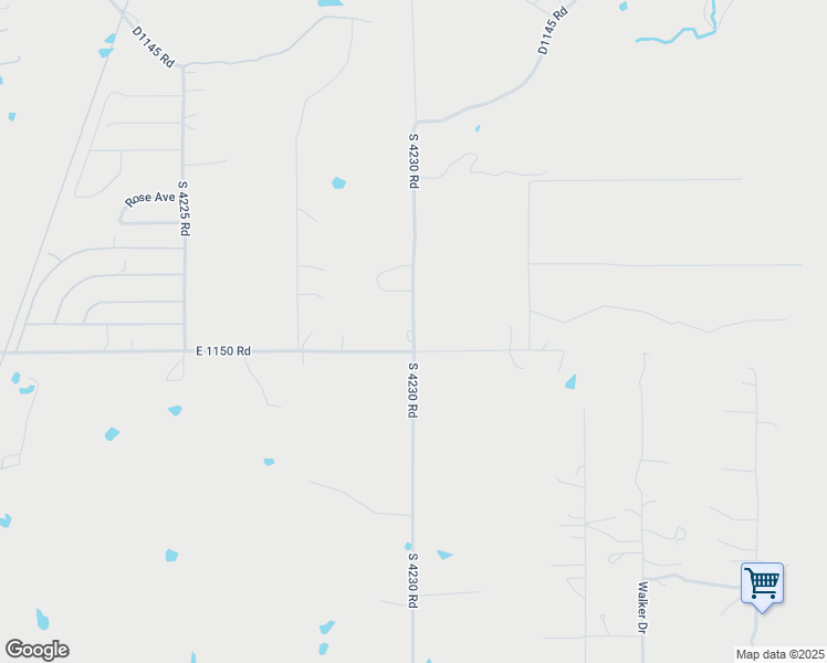 map of restaurants, bars, coffee shops, grocery stores, and more near 114954 South 4230 Road in Eufaula