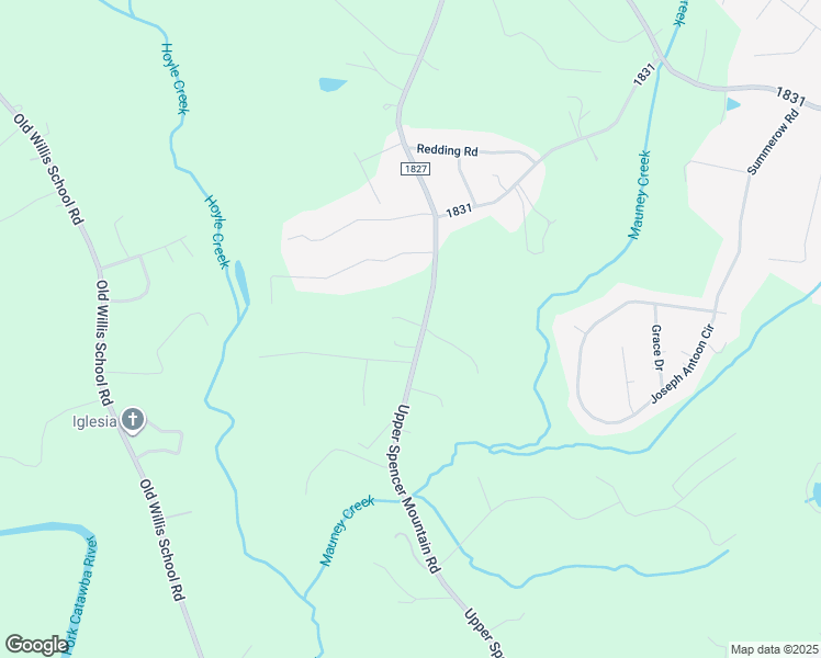 map of restaurants, bars, coffee shops, grocery stores, and more near 1045 Jones Hill Drive in Stanley
