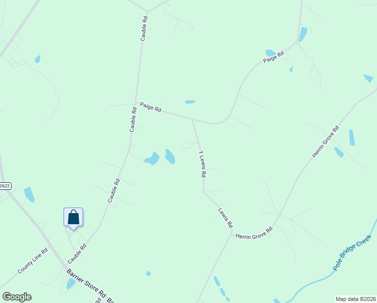 map of restaurants, bars, coffee shops, grocery stores, and more near 5000 T Lewis Road in Mount Pleasant