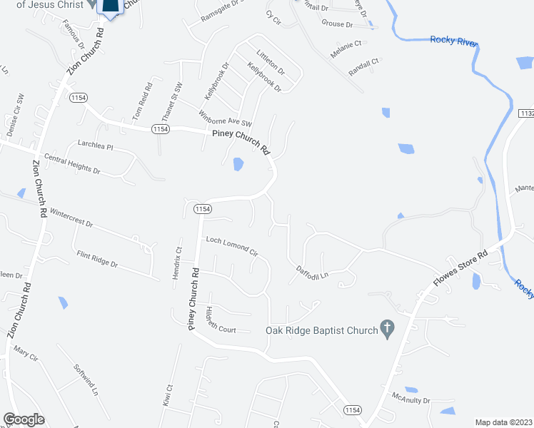 map of restaurants, bars, coffee shops, grocery stores, and more near 984 Scottland Drive in Concord
