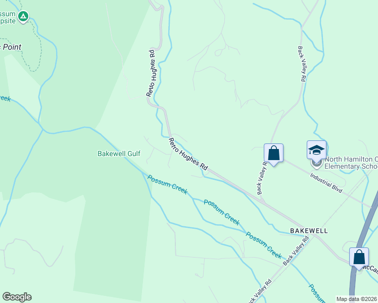 map of restaurants, bars, coffee shops, grocery stores, and more near 827 Retro Hughes Rd in Sale Creek