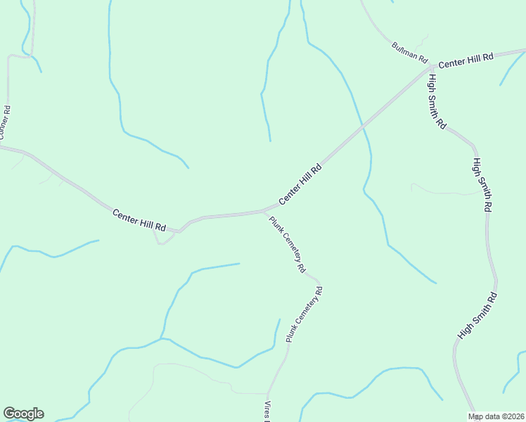 map of restaurants, bars, coffee shops, grocery stores, and more near 4036 Center Hill Road in Finger