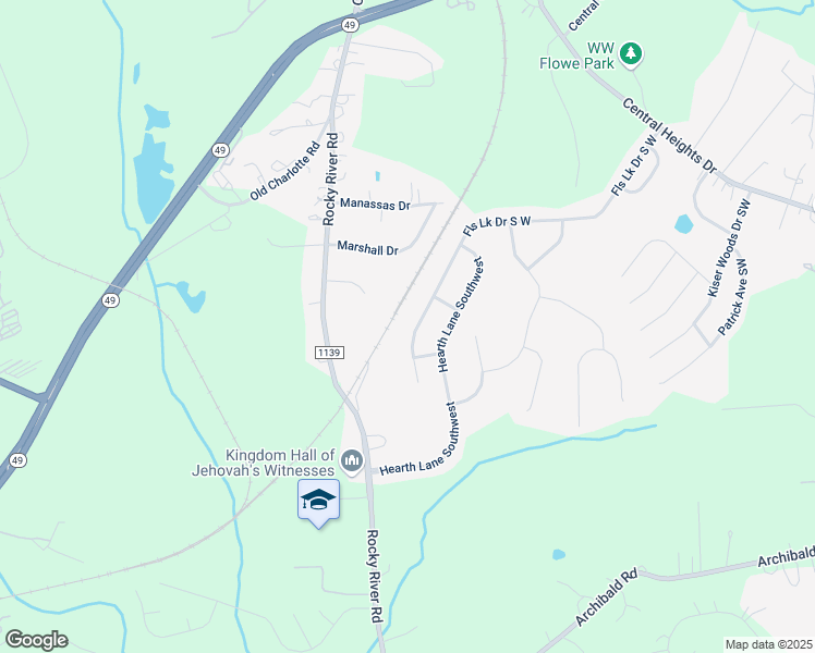map of restaurants, bars, coffee shops, grocery stores, and more near 1018 Twin Oaks Court in Concord